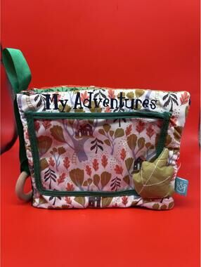 Manhattan Toy Camp Acorn Soft Photo Book – Baby Sensory Toy Album